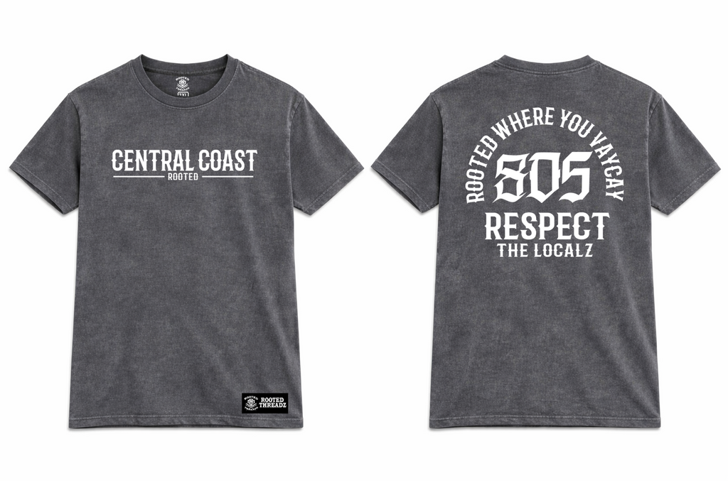 Rooted Where You Vaycay - Gray Washed
