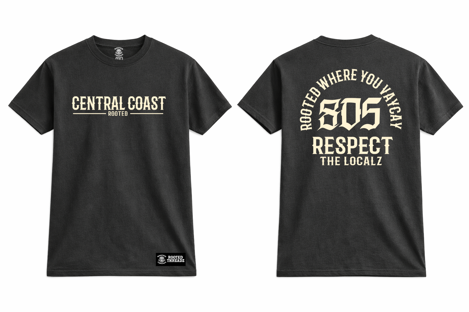 Rooted Where You Vaycay - Shadow Gray