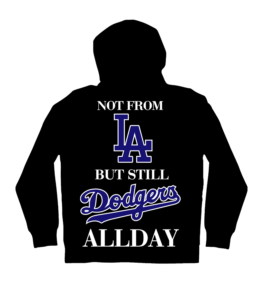 Not From LA - Black Hoodie