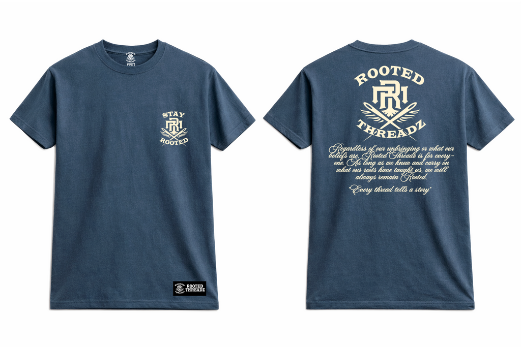 Stay Rooted - Blue Slate Blue