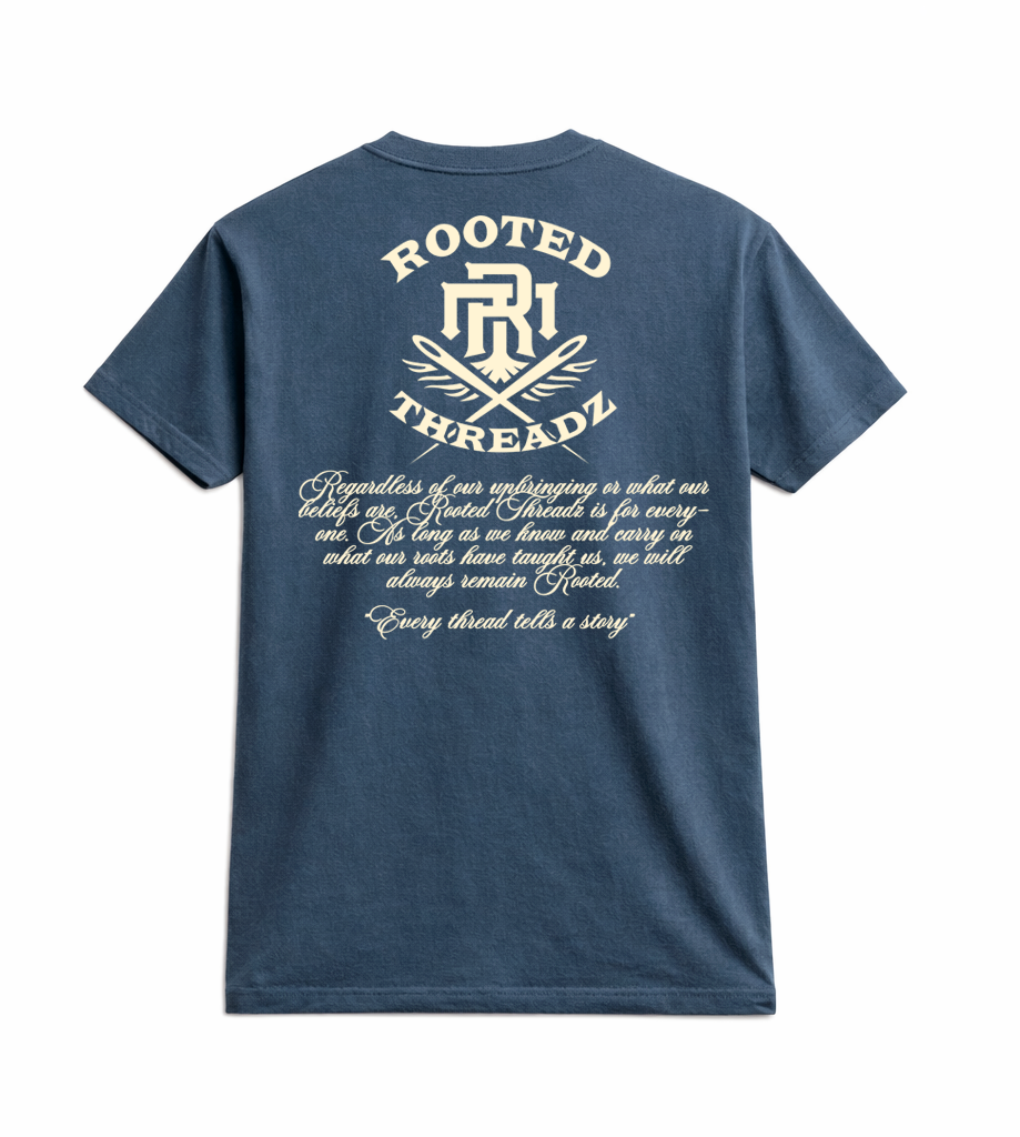 Stay Rooted - Blue Slate Blue