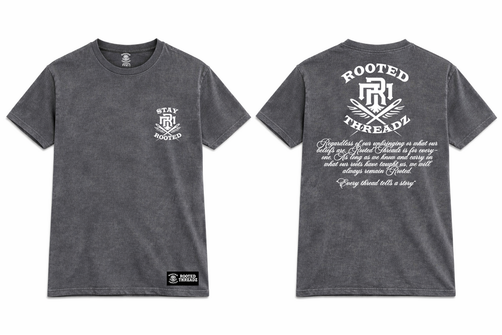 Stay Rooted - Gray Washed