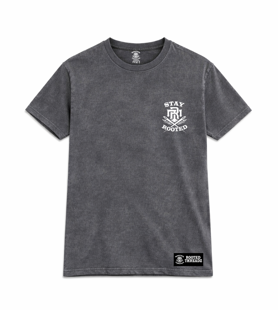 Stay Rooted - Gray Washed